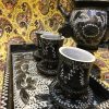 ست چایخوری 9 پارچه سنگی