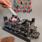 سینی و منقل سنگی کد SM02