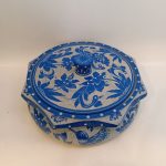 ست دیگ و تابه سنگی ستاره ای طرح ققنوس آبی