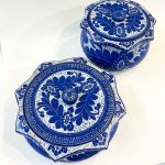 ست دیگ و تابه سنگ ستاره ای طرح گل سنگ