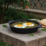 تابه چدنی دو دسته