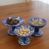 ست 3 تکه آجیل خوری سنگی طرح رز - Image 3